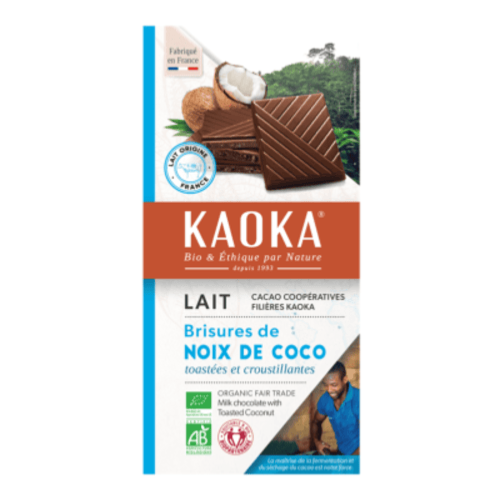 Chocolat noir coco, Kaoka, 100g*