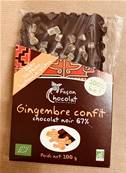 Tablette gingembre, Façon Chocolat