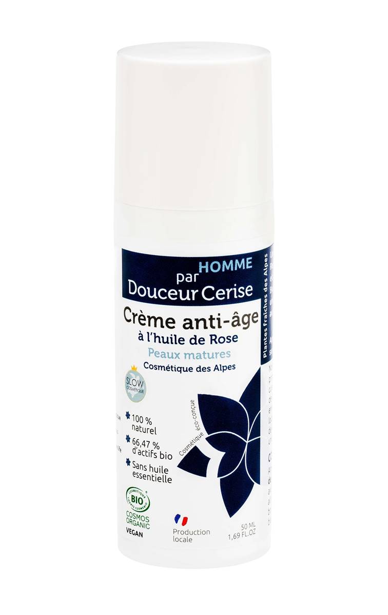 Crème Anti-Âge, Douceur Cerise, 50ml