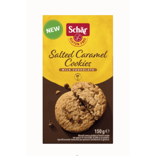 Salted caramel cookies  sans gluten, Schär, 150g