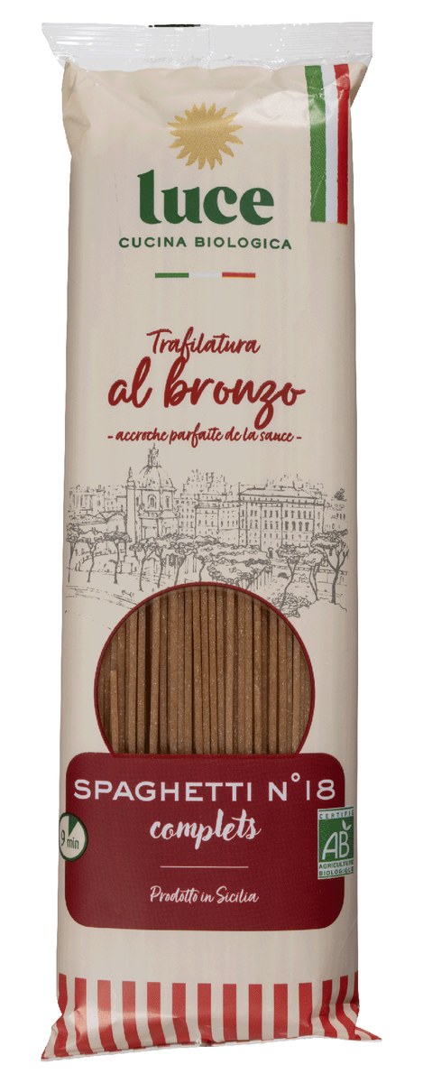 Spaghetti complets bronze, Luce, 500g*
