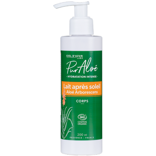 Lait après soleil, Pur'Aloé, 200ml*