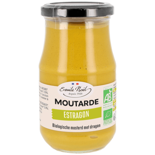 Moutarde Estragon Bio, Emile Noël, 200g*