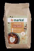 Flocons soja toasté, Markal, 500g