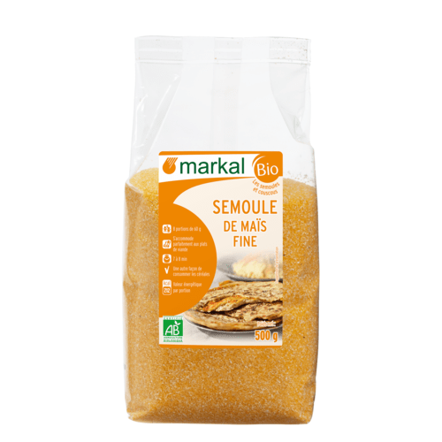 Semoule de maïs fine, Markal, 500g*