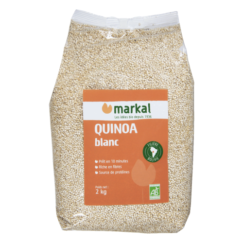 Quinoa real blanc, Markal, 2kg*
