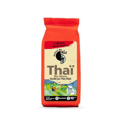 Riz thaï blanc Commerce équitable, Autour du Riz, 500g