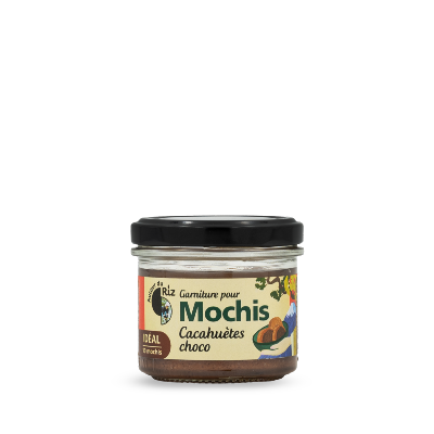 Garniture pour mochis Cacahuètes Choco, Autour du Riz, 100g