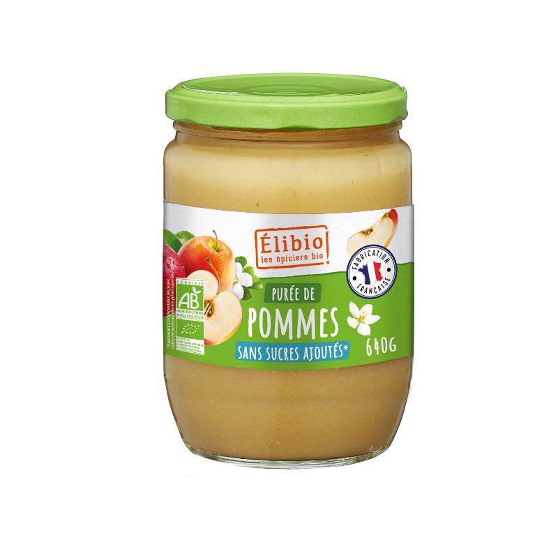 Purée de pomme, Elibio, 640g*