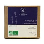 Infusion - Fleur de lavande, Château de la Gabelle, Boîte de 20 sachets