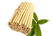 Paille en bambou 20cm