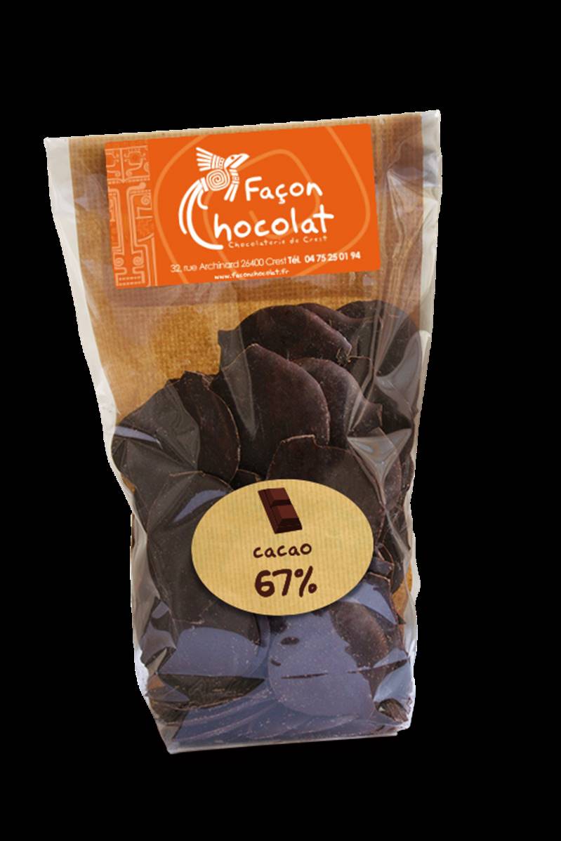 67% - Palais noirs –, Façon Chocolat, 140g*