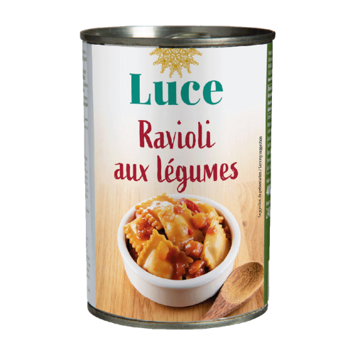Ravioli aux légumes, Luce, 400g*