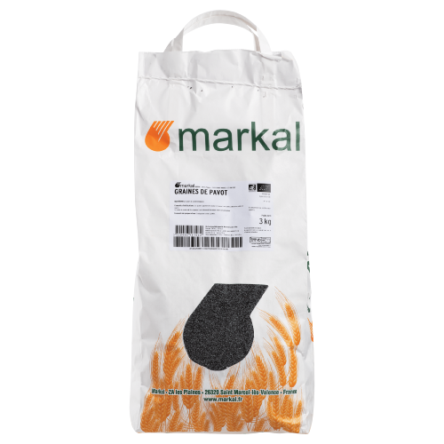 Graines de pavot, Markal, 3kg*