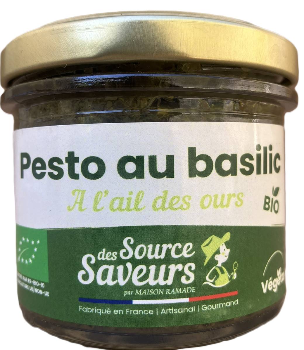 Pesto basilic à l'ail des ours, Pascal Ramade, 100g*