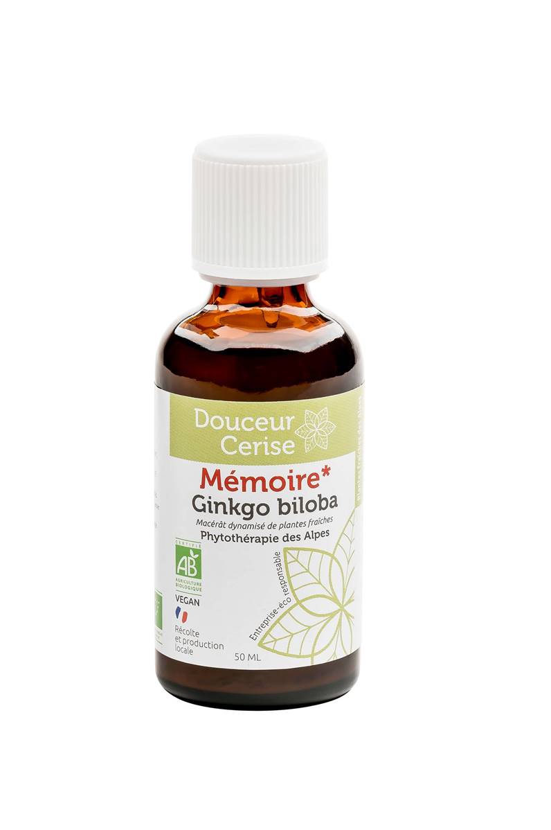Ginkgo Biloba, Douceur Cerise, 50ml