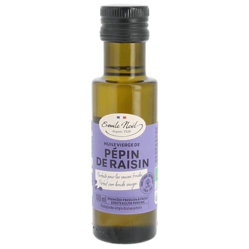 Huile Vierge de pépin de raisin Bio, Emile Noël, 100ml*