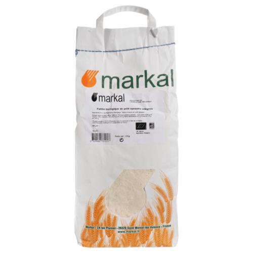 Farine de petit épeautre intégrale, Markal, 5kg*
