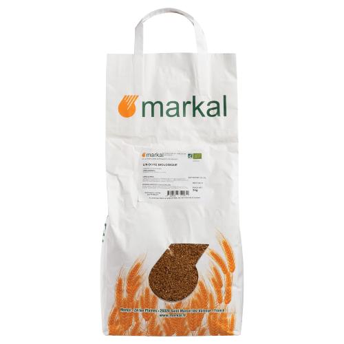 Graines de lin doré, Markal, 3kg*