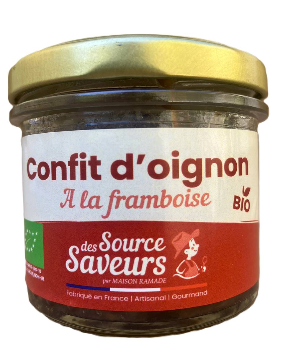 Confit d'Oignons miel et framboise, Pascal Ramade, 100g*