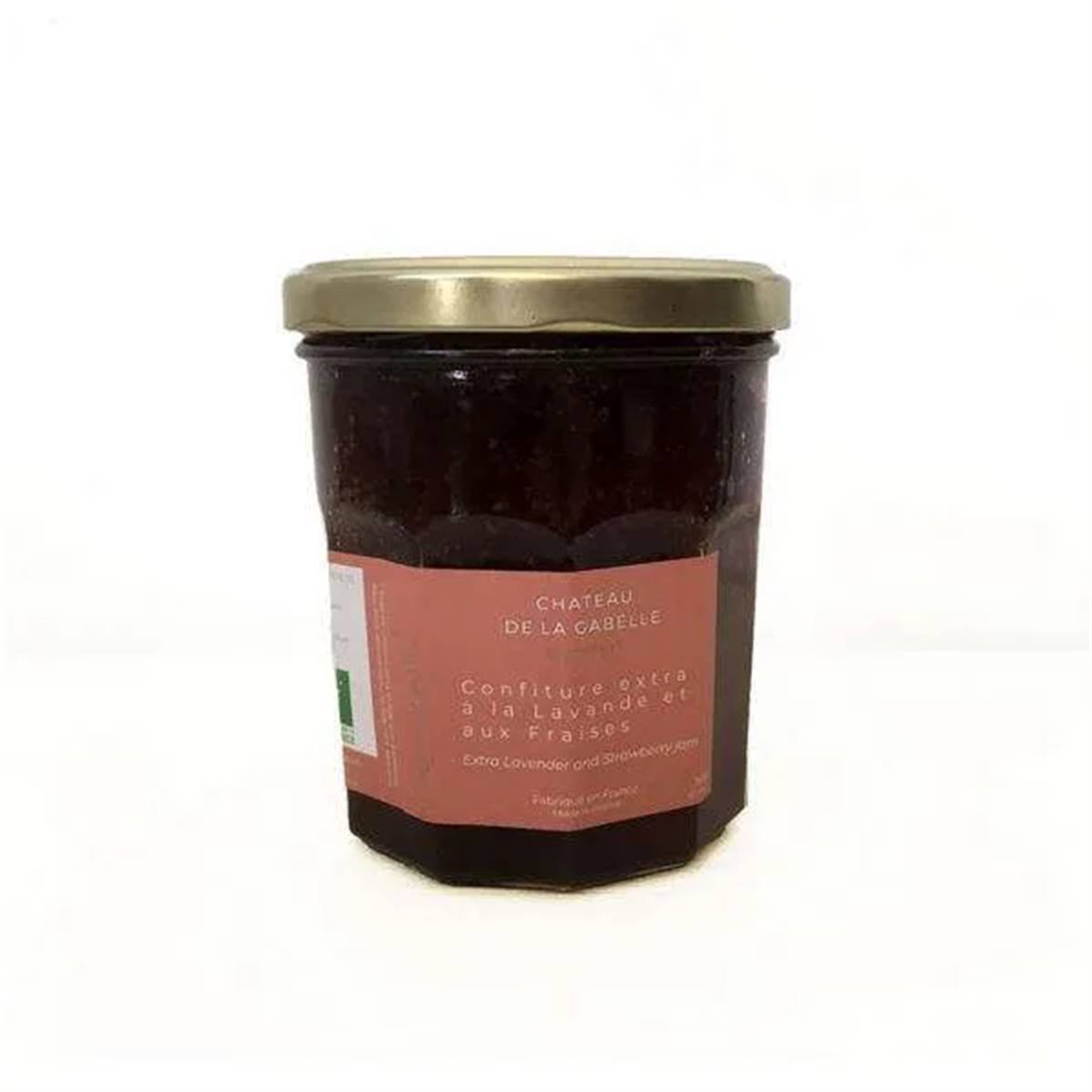Confiture Fraise lavande, Château de la Gabelle, 350g
