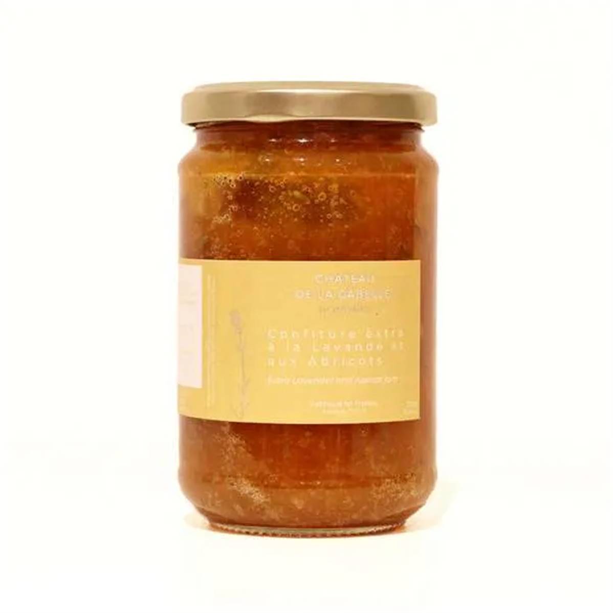 Confiture Abricot lavande, Château de la Gabelle, 340g
