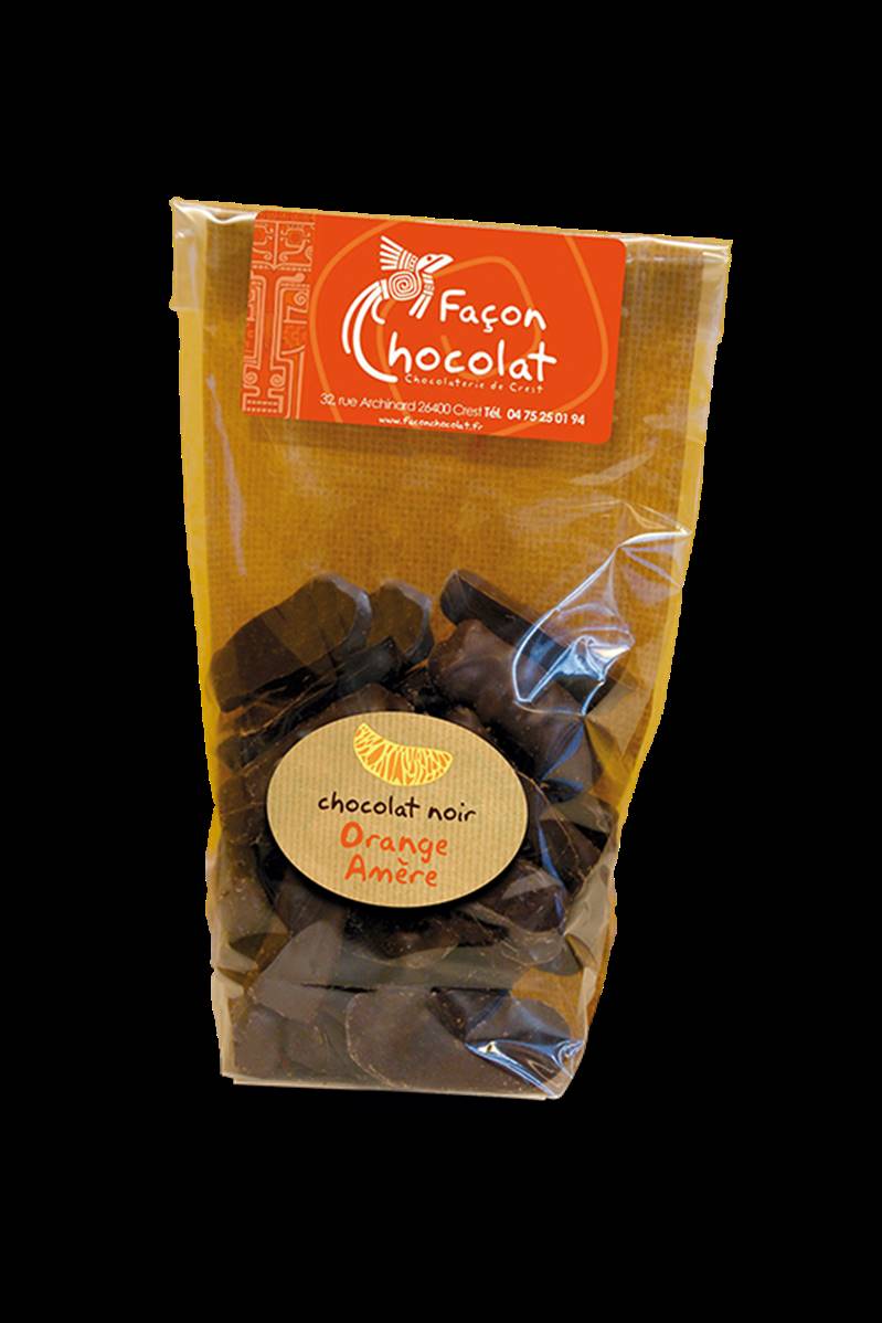 Orange amère, Façon Chocolat, 140g*