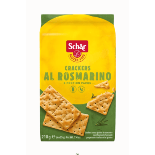 Crackers au romarin sans gluten, Schär,  210g
