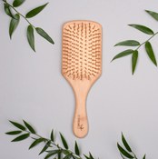 Brosse à cheveux en bambou 23cm - rectangle