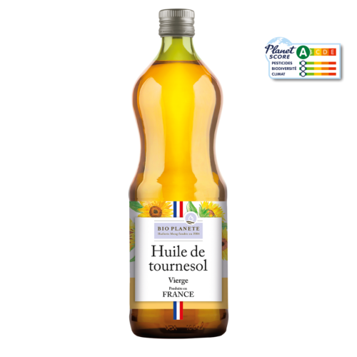 Huile de tournesol vierge, Bio Planète, 1l*
