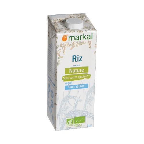 Boisson végétale riz nature, Markal, 1l*