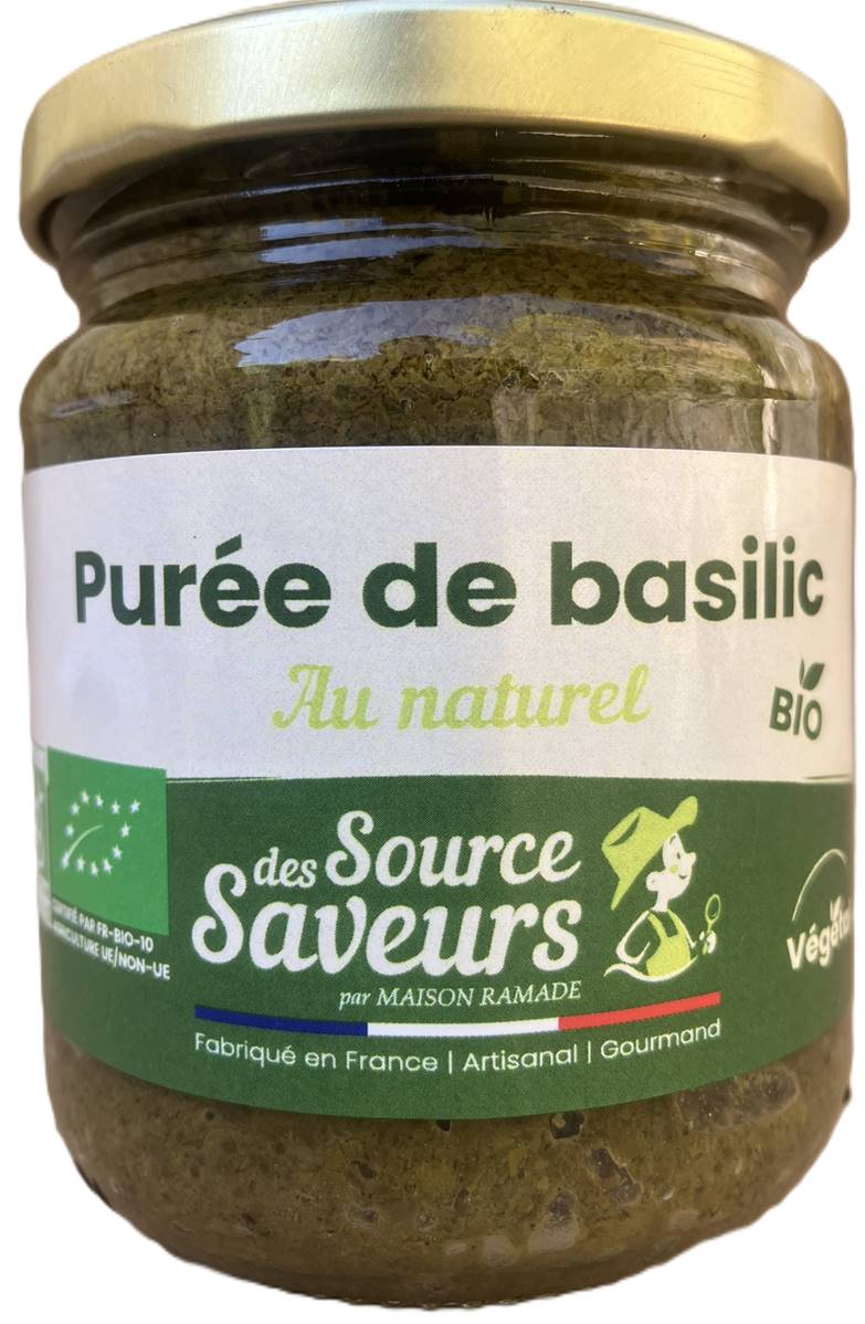 Purée de basilic, Pascal Ramade, 180g*