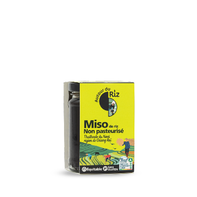 Miso non pasteurisé Commerce équitable, Autour du Riz, 250g