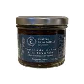 Tapenade noire à la fleur de lavande, Château de la Gabelle, 90g