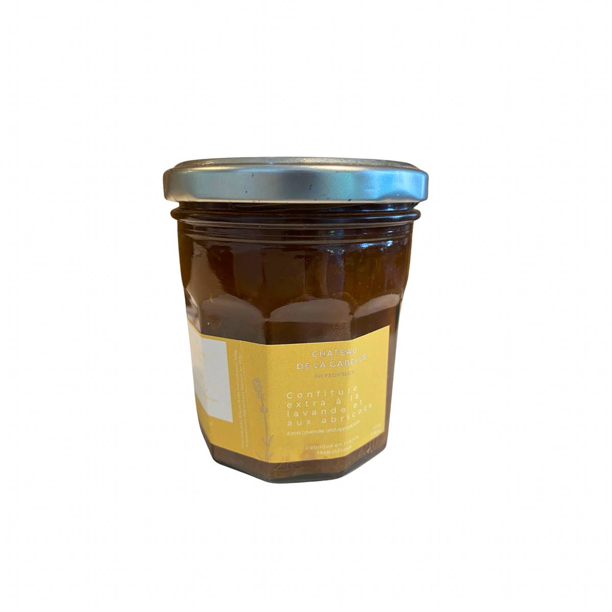 Confiture Abricot lavande, Château de la Gabelle, 220g