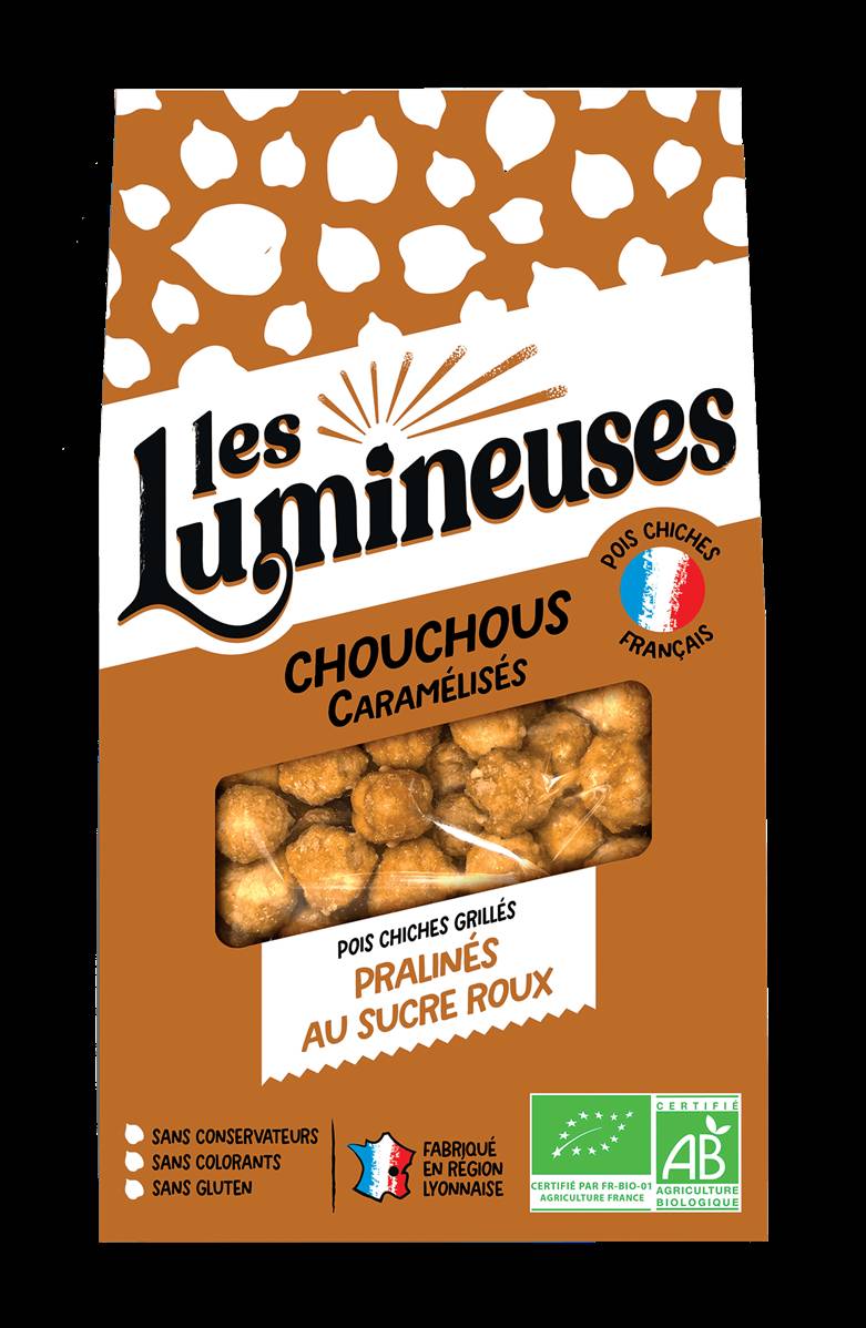 Pois chiche sucré praliné, Les Lumineuses, 90g