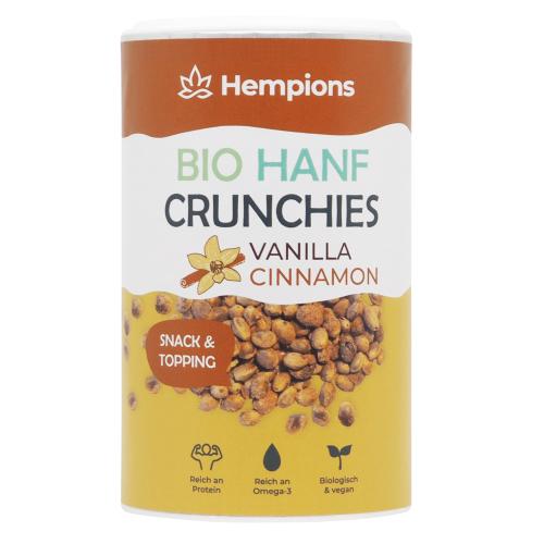 Chanvre Crunchies Vanille-Cannelle Bio, Hempions, 200g*