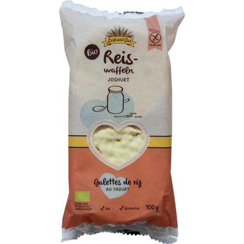 Galettes de riz avec enrobage de yogourt BIO, Leib und Gut, 100g*