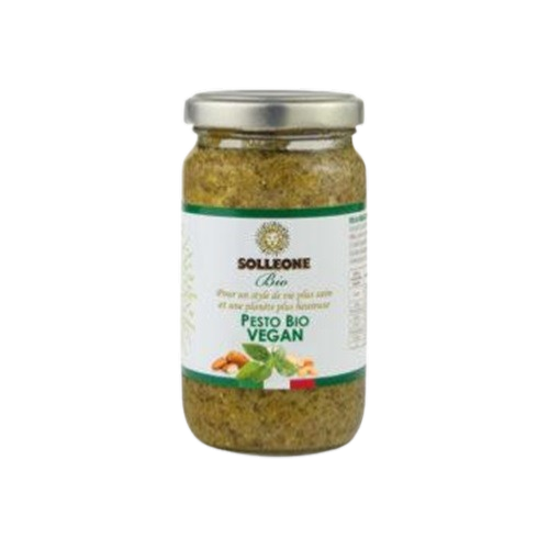 Pesto végane, Solleone Bio, 140g*