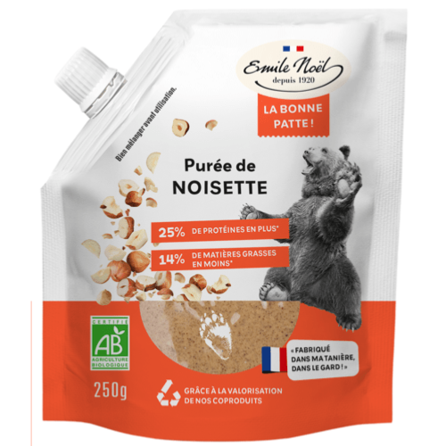 Purée de noisette bio, Emile Noël, 250g*
