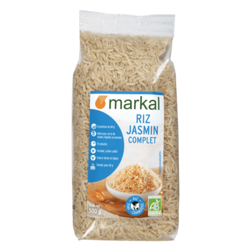Riz jasmin complet, Markal, 500g*