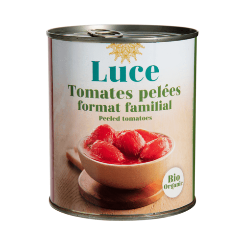 Tomates pelées, Luce, 800g*