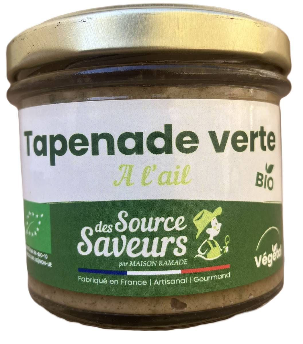 Tapenade verte à l'ail, Pascal Ramade, 100g*