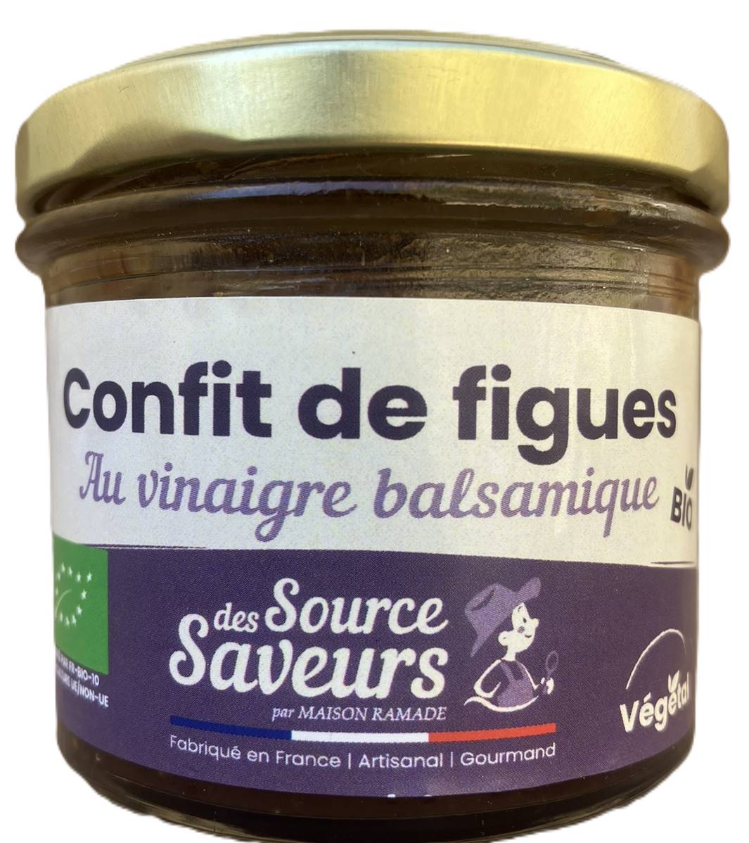 Confit de figue au vinaigre balsamique, Pascal Ramade, 100g*