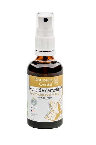 Huile de cameline, Douceur Cerise, 30ml*