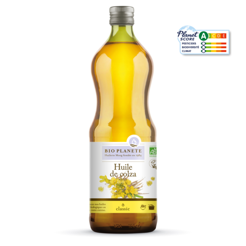 Huile de colza vierge, Bio Planète, 1l*