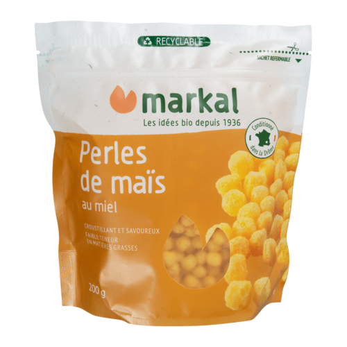 Perles de maïs au miel, Markal, 200g*