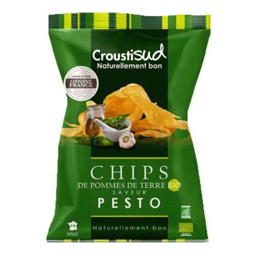 Chips pomme de terre au pesto, Croustisud, 100g*