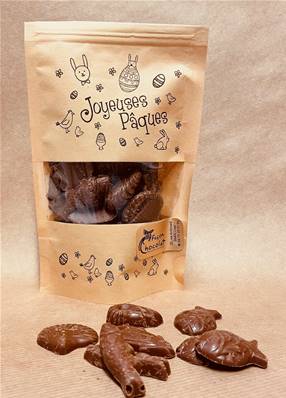 Friture PRALINE, sachet, Façon Chocolat, 120g