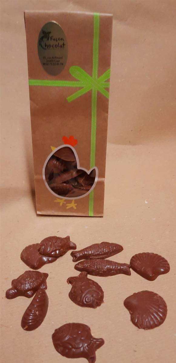Friture praline, Façon Chocolat, 70g*